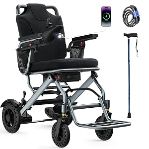 Travel Air 03 using a GoldSeason wheelchair